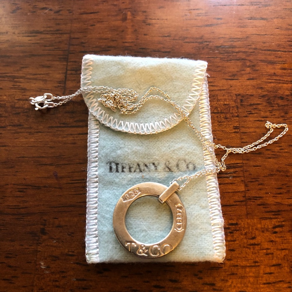 Tiffany & Co circle necklace